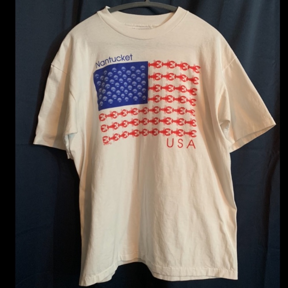 Vintage 1980’s Nantucket t-shirt. Hanes 50-50 size XL